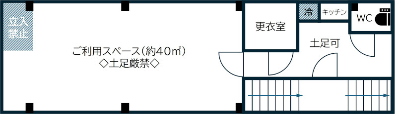 玉造スタジオ間取り